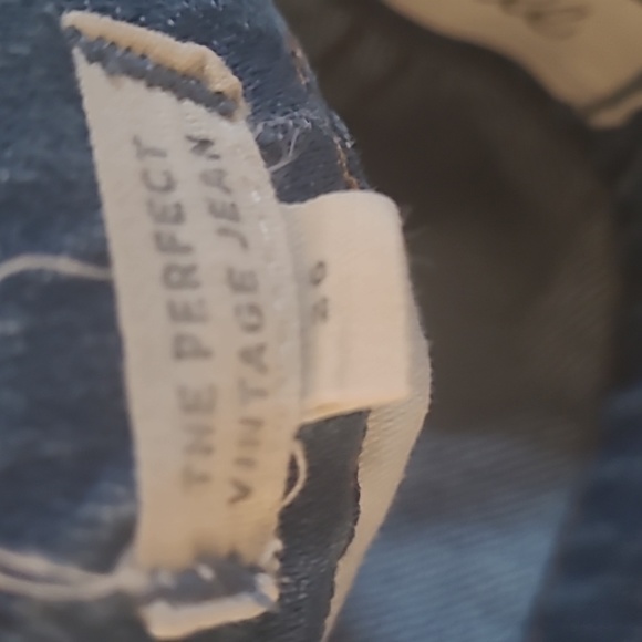 RARE MADEWELL 'THE PERFECT VINTAGE' HEART PATCH JEANS - Picture 10 of 14